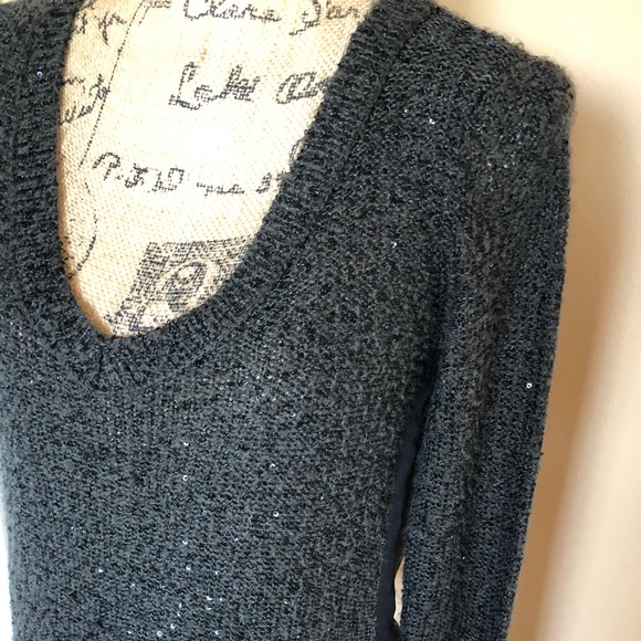 American Eagle sequined lightweight sweater - Picture 4 of 7